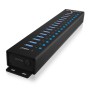 ICY BOX IB-HUB1717-U3 USB 3.2 Gen 1 (3.1 Gen 1) Type-A 5000 Mbit/s Nero (60994)