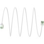 Ultraflexibles Cat.8.1 Patchkabel slim, U/FTP (wei, 0,5 Meter, extrakurze Stecker) (74359)