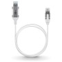 Ethernet-Adapterkabel USB-A 3.2 Gen1  RJ-45 (wei, 10 Meter) (74383)