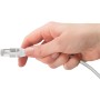 Ethernet-Adapterkabel USB-A 3.2 Gen1  RJ-45 (wei, 10 Meter) (74383)