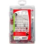 Meister-Box DUOPOWER / DUOTEC (hellgrau/rot, 87-teilig, mit Schrauben) (540093)