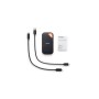 Extreme PRO Portable SSD V2 1 TB, Externe SSD (schwarz/orange, USB-C 3.2 Gen 2x2 (20 Gbit/s)) (SDSSDE81-1T00-G25)