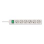 Brennenstuhl 1159520400 prolunghe e multiple 3 m 6 presa(e) AC Interno Bianco