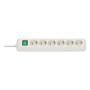 Brennenstuhl 1159520400 prolunghe e multiple 3 m 6 presa(e) AC Interno Bianco