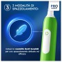 Oral-B Junior 8006540743027 spazzolino elettrico Bambino Spazzolino rotante Verde