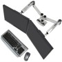Ergotron LX Series 45-245-026 Supporti a parete per TV 68,6 cm (27") Scrivania Argento