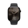 Watch Series 10 (schiefer, Titangehuse, 46 mm, Sportarmband schwarz S/M, Cellular) (MWYD3QF/A)