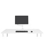 Ergotron LX Series 45-490-216 Supporti a parete per TV 86,4 cm (34") Scrivania Bianco