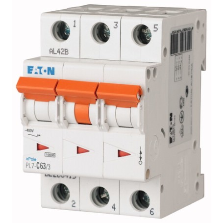 Eaton PXL-C63/3 interruttore automatico Interruttore in miniatura (236432)