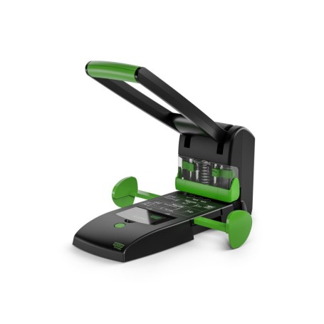 Novus B 2200 re+new perforatore e accessori 200 fogli Nero, Verde (025-0651)