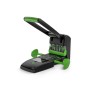Novus B 2200 re+new perforatore e accessori 200 fogli Nero, Verde (025-0651)