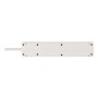Brennenstuhl 1150650124 prolunghe e multiple 1,5 m 4 presa(e) AC Interno Bianco