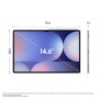 Samsung Galaxy Tab S10 Ultra, Tablet AI, Display 14.6" Dynamic AMOLED 2X, Wi-Fi, RAM 12GB, 256GB (SM-X920NZAREUE)