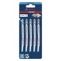 Bosch EXPERT ‘HARDWOOD 2-SIDE CLEAN’ T308 BF Lama per seghetto alternativo Bimetallo 5 pz (2608900544)
