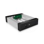 ICY BOX IB-129SSK-B 13,3 cm (5.25") Pannello incassato Nero (99112)