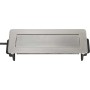 Brennenstuhl 1396200113 prolunghe e multiple 2 m 3 presa(e) AC Interno Nero, Acciaio inox