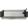 Brennenstuhl 1396200113 prolunghe e multiple 2 m 3 presa(e) AC Interno Nero, Acciaio inox