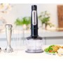Braun MQ 7035X 0,6 L Frullatore ad immersione 1000 W Nero, Acciaio satinato