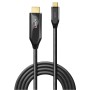 Lindy 43369 cavo e adattatore video 3 m USB tipo-C HDMI tipo A (Standard) Nero
