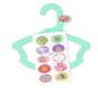 BABY born Hanger, 5 pack 43cm Appendiabiti per bambola (838495)