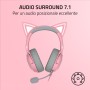 Razer Kraken Kitty V2 - Quartz ed. Cuffia Cablata a padiglione Rosa (RZ04-04730200-R3M1)