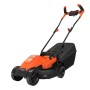 Black & Decker BEMW451BH-QS tagliaerba Tagliaerba a spinta AC Nero, Arancione