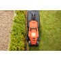 Black & Decker BEMW451BH-QS tagliaerba Tagliaerba a spinta AC Nero, Arancione