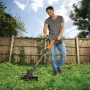 Black & Decker STC1840EPC decespugliatore e tagliabordi 30 cm Batteria Nero, Arancione (STC1840EPC-QW)