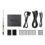 SWAFAN 12 RGB 120x120x25 (schwarz, 3er Pack, inkl Controller) (CL-F137-PL12SW-A)