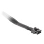 Sleeved PCIe Gen 5 Splitter Kabel (schwarz, 60cm) (AC-063-CN1NAN-A1)