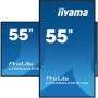 iiyama LH5560UHS-B1AG visualizzatore di messaggi Pannello A digitale 139,7 cm (55") LED Wi-Fi 500 cd/m² 4K Ultra HD Nero Proces