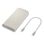 Samsung EB-P4520XUEGEU batteria portatile 20000 mAh Beige