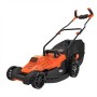 Black & Decker BEMW481BH tagliaerba Tagliaerba a spinta AC Nero, Arancione (BEMW481BH-QS)