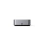 Satechi Triple 4K Display Cablato Dock Nero, Argento (ST-D4KTM-EU)