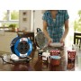 Brennenstuhl 1079180004 prolunghe e multiple 15 m 4 presa(e) AC Esterno Nero, Blu