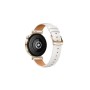 Watch GT4 41mm (Aurora-B19L) (gold/wei, wei-braunes Lederarmband) (40-56-6072)