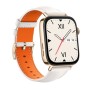 Watch Fit 3 (Solo-B19V) (gold/wei, Leder-Armband in wei) (55020CEH)