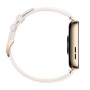 Watch Fit 3 (Solo-B19V) (gold/wei, Leder-Armband in wei) (55020CEH)