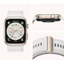 Watch D2 (Luca-B10L) (gold, weies Lederarmband) (55020DJF)