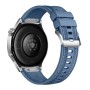 Watch GT5 46mm (Vili-B19W) (silber, blaues, gewebtes Armband) (55020DKH)