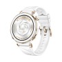 Watch GT5 PRO 42mm (Jana-B29F) (wei, Gehuse aus Keramik, weies Fluorelastomer-Armband) (55020DRB)