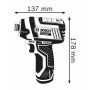 Bosch GDR 12V-105 Professional 1/4" 2600 Giri/min 105 Nm Nero, Blu (06019A6977)
