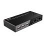 Lindy 32809 switch per keyboard-video-mouse (kvm) Nero