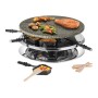 Unold 48726 griglia per raclette 8 persona(e) 1300 W Nero, Acciaio inox