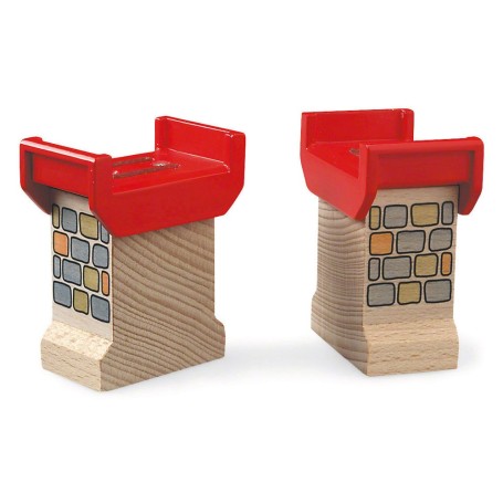 World Brckenfundament (braun/rot) (33254)