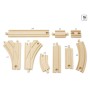 World Mittleres Schienensortiment (holz) (33402)