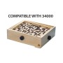 Labyrinth Ersatzplatten (braun/schwarz) (34030)