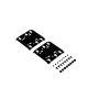 Universal Multibracket ? Type A (2-pack) (schwarz) (FD-A-BRKT-003)