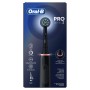 Oral-B Pro 3 Spazzolino Elettrico Ricaricabile Nero Pro3 3000, 2 Testine, 1 Spazzolino (Pro 3 3000 Cross Action bk)