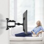 Hama 00220841 Supporto TV a parete 165,1 cm (65") Nero